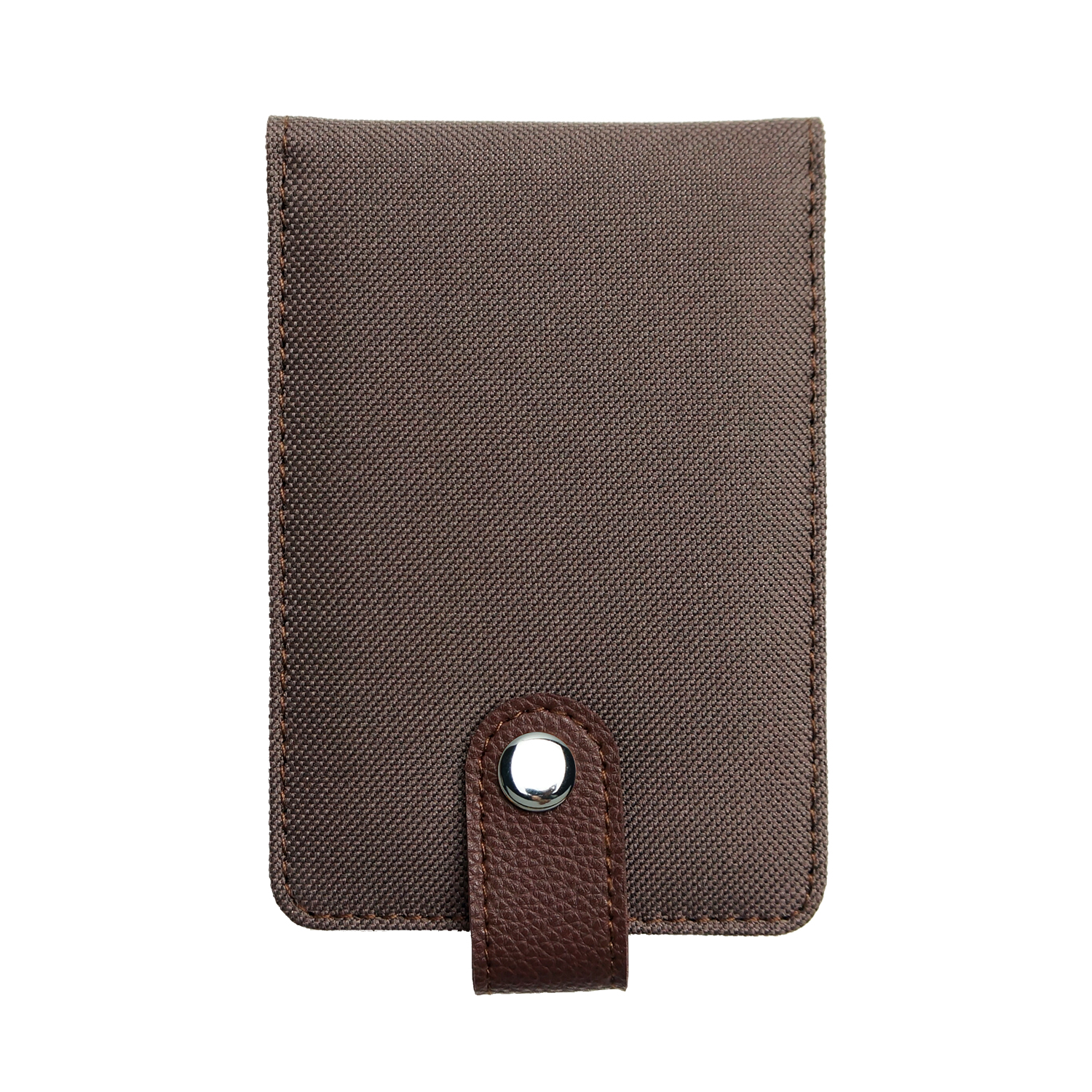 35B-72043 Jotter with card holder Brown